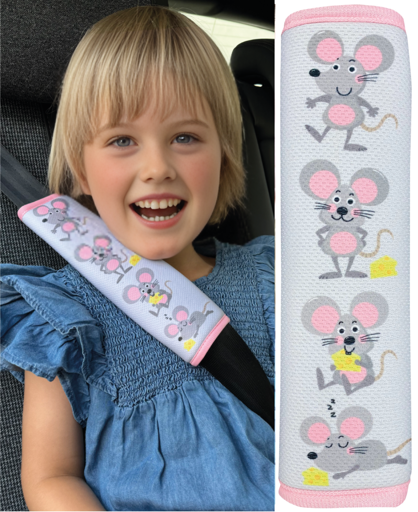 Auto Gurtschutz Maus