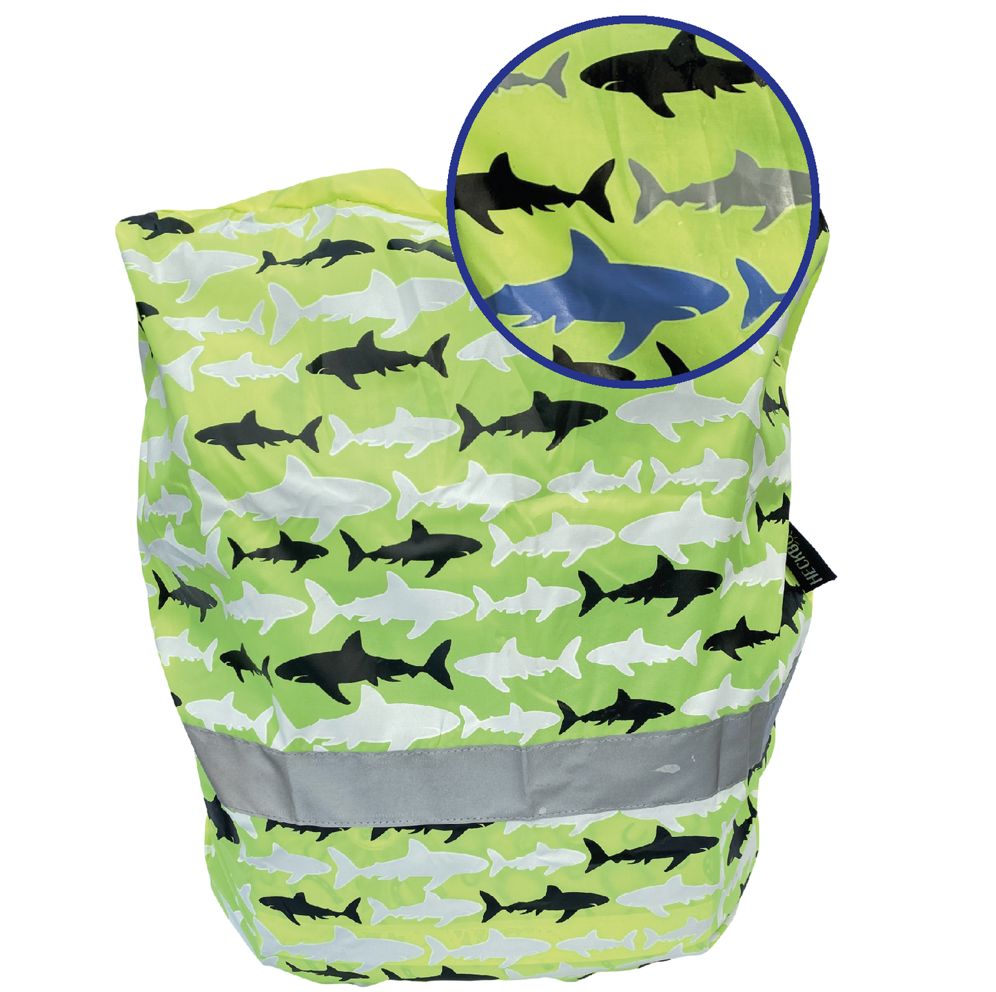 Kinder Farbwechsel Ranzenschutz - Hai