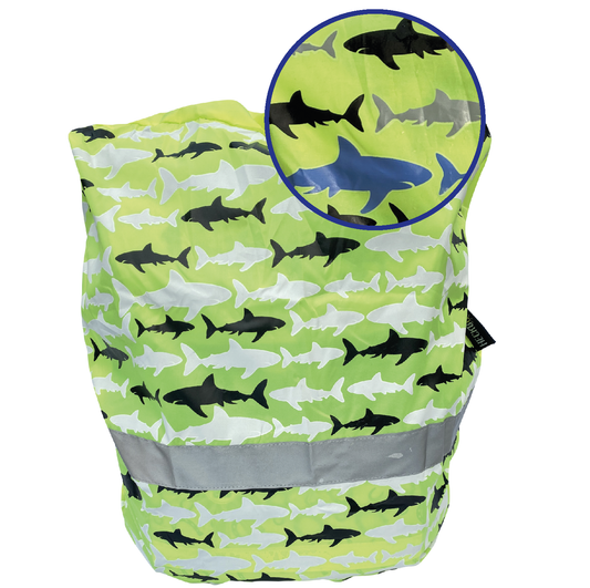 Kinder Farbwechsel Ranzenschutz - Hai