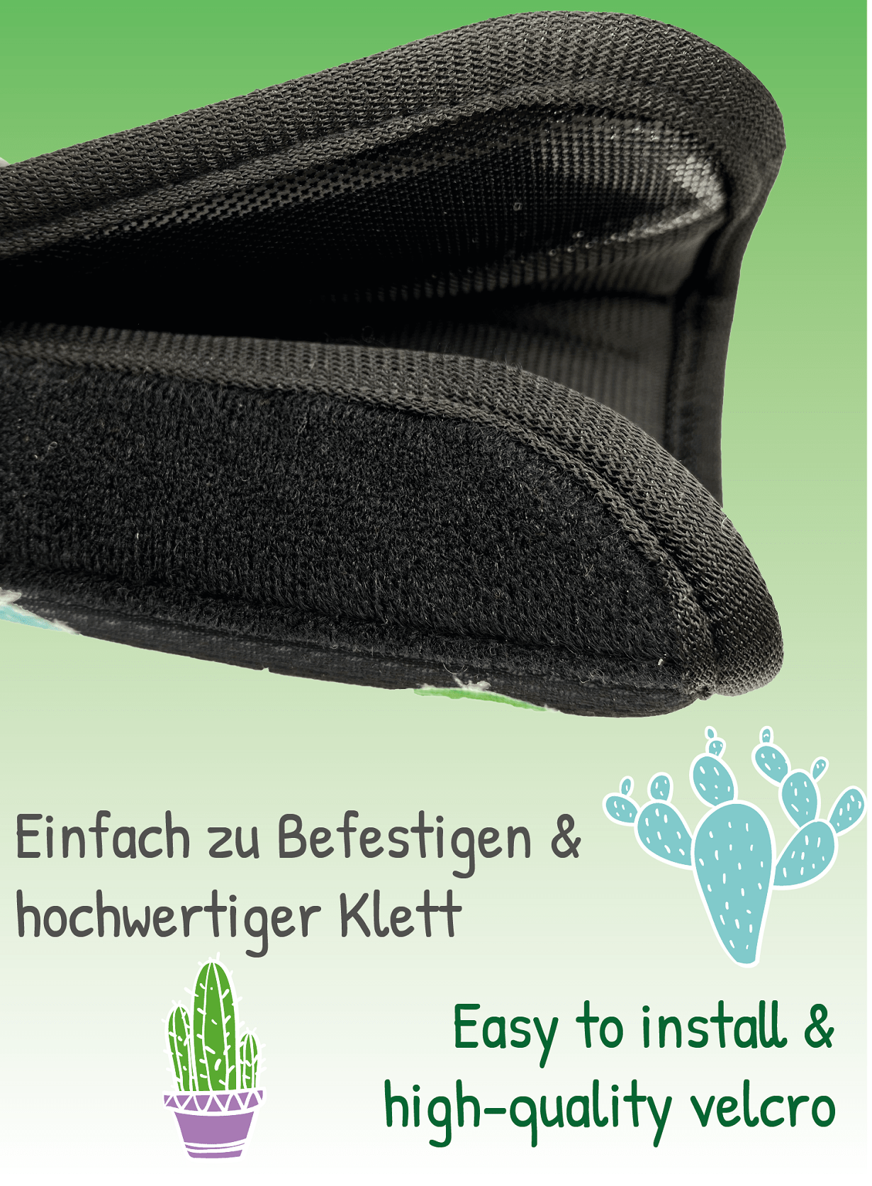 Auto Gurtschutz Kaktus