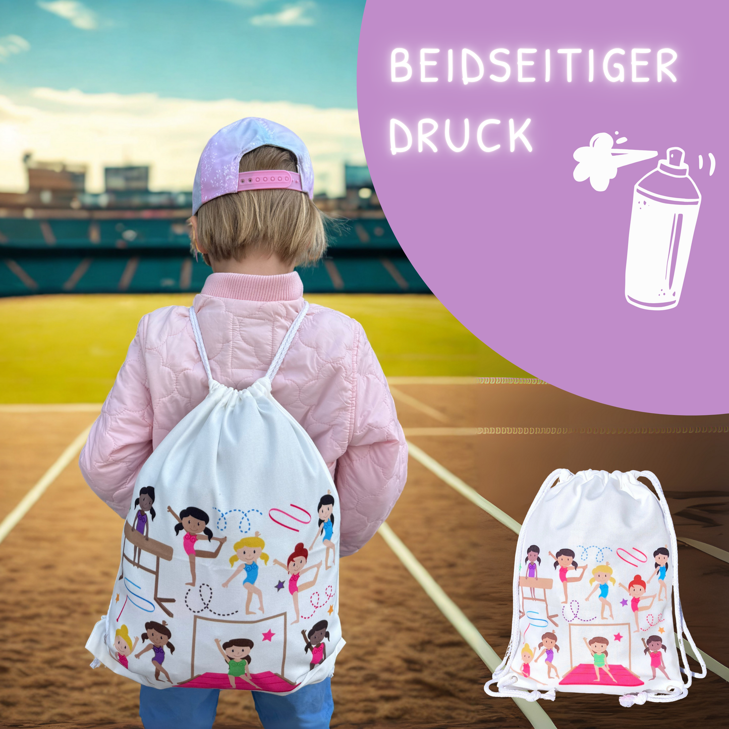 Kinder Turnbeutel Turnerinnen