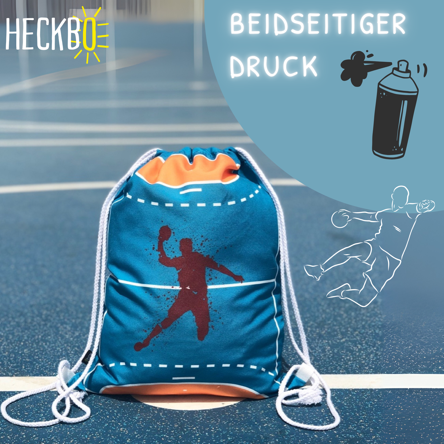 Kinder Turnbeutel Handball