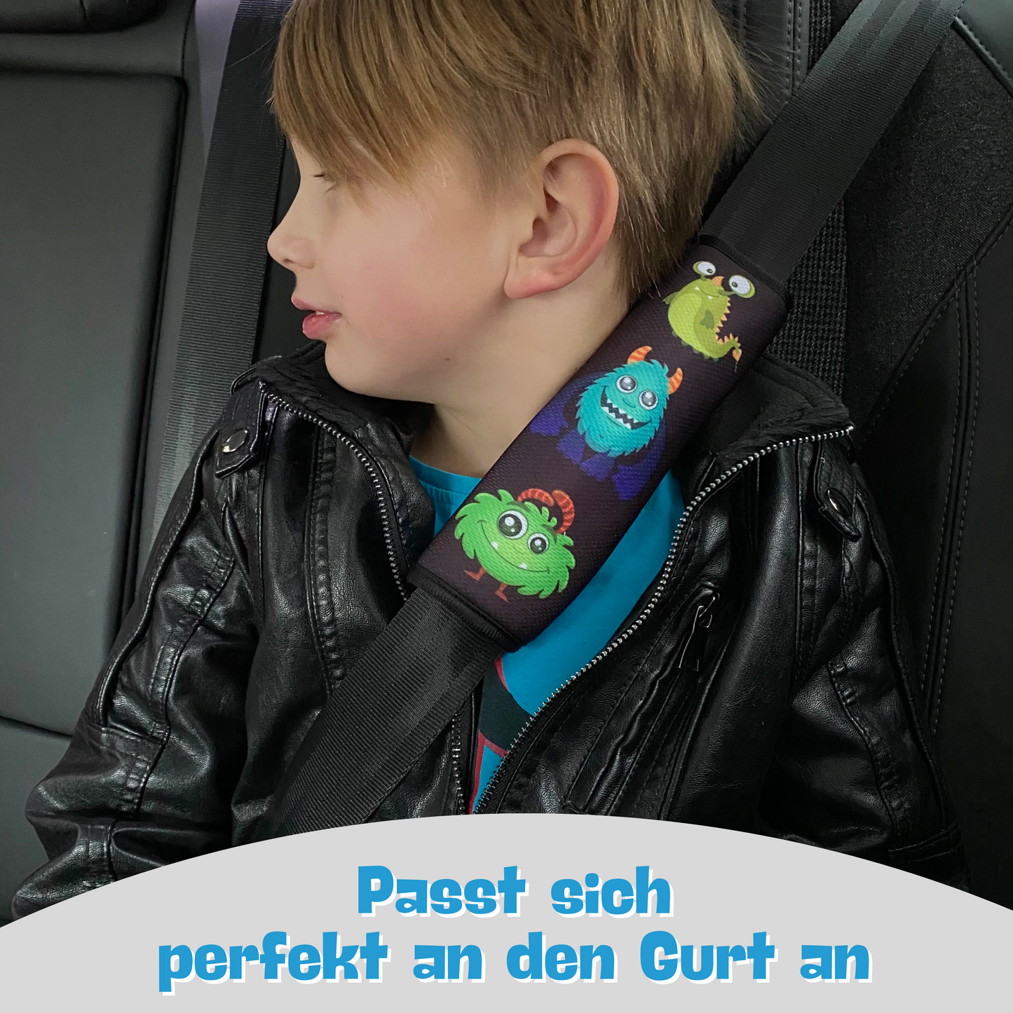 Auto Gurtschutz Monster