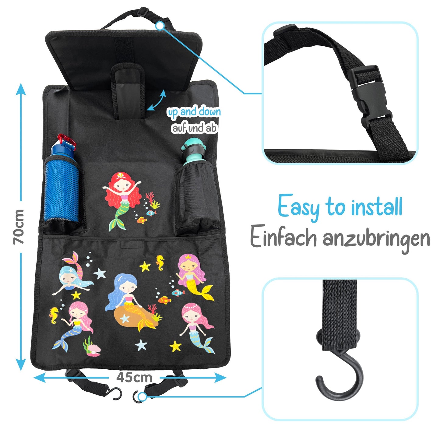 Auto Rücksitz Organizer - Meerjungfrau
