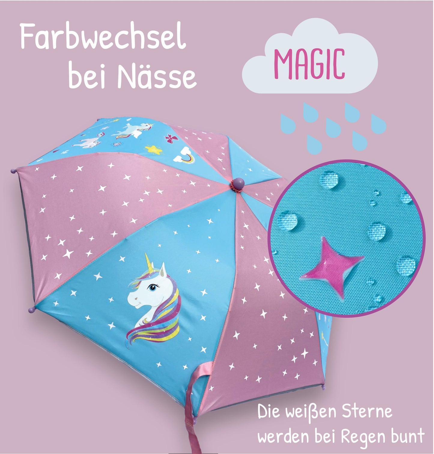 Magic Regenschirm Einhorn