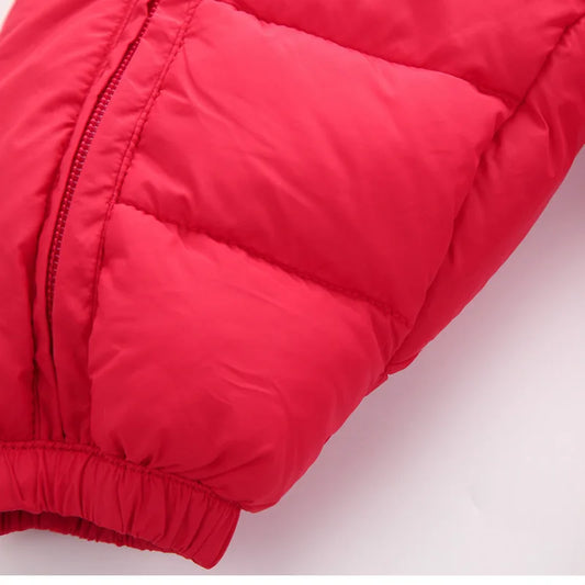 Breathable, windproof thermal suit with double zip