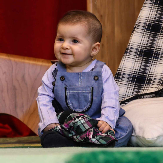 Baby Jean Playsuit