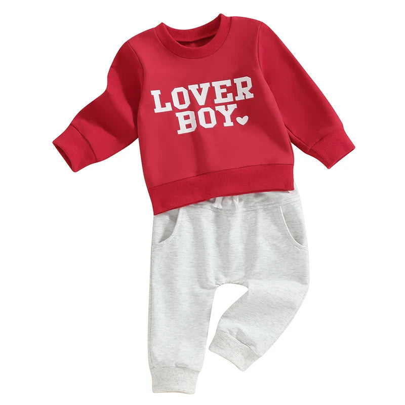 Pants and Sweatshirt Set for children "Lover Boy"