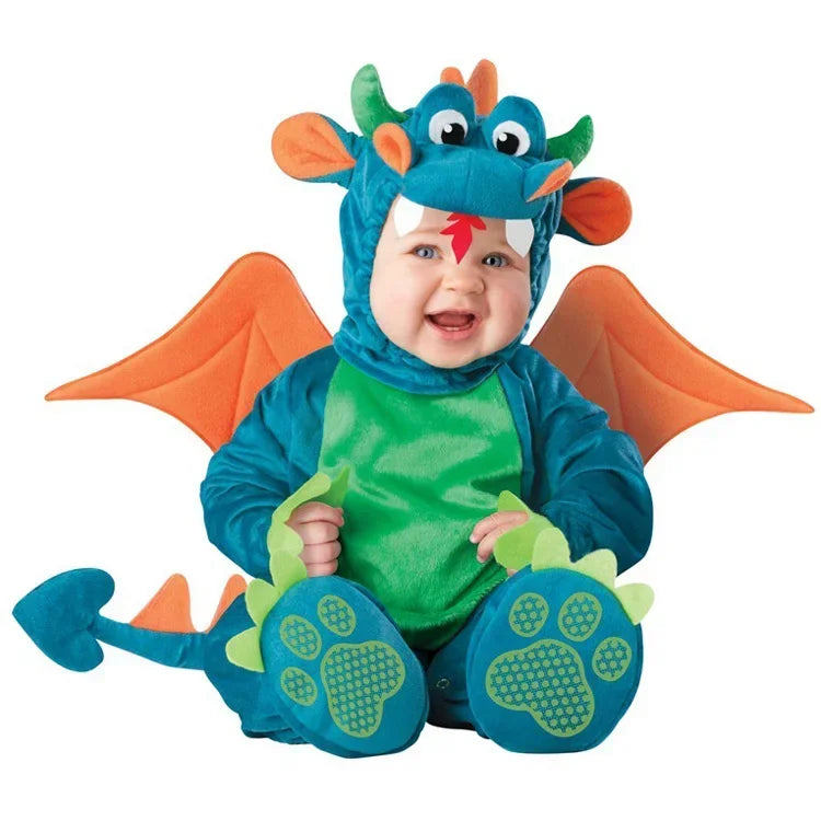 Disguise Costume for Children 6M-24M Multivariant Dragon Lion Elephant