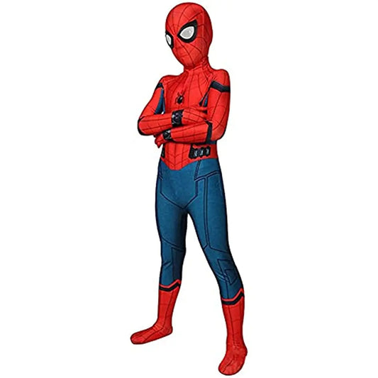 Spiderman disguise costume sizes from 4 to 12 years