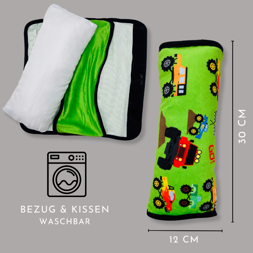 Auto Schlafkissen Monster Truck