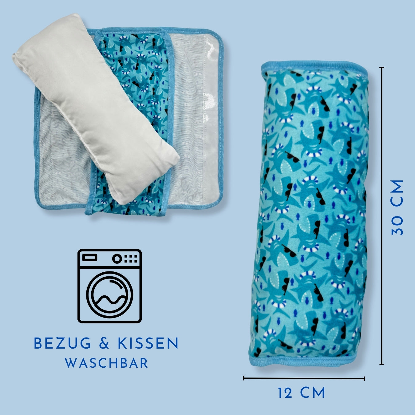 Auto Schlafkissen Hai