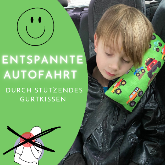 Auto Schlafkissen Monster Truck